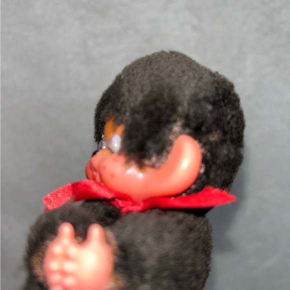 Monchichi Vtg monkey hugger clip 6" googley eyes Atlanta Gerber Novelty - Picture 8 of 12
